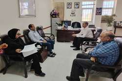 بازدید کارشناسان اداره کل دامپزشکی استان از کارخانجات تولید بنتونیت و داروخانه های دامپزشکی گناباد